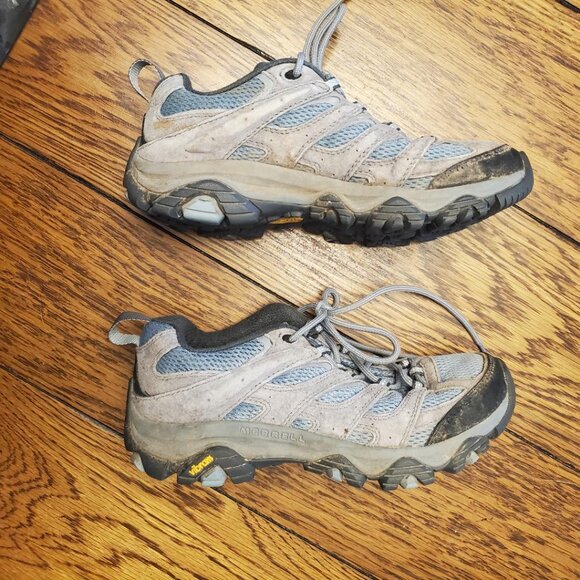 Women's Merrell Hiking Shoe. Size 7, Blue/Gray, Vibram Sole, Great Cond! - Picture 5 of 8